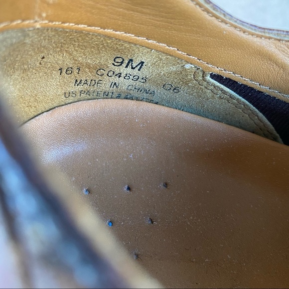 Cole Haan NikeAir mens monk strap shoes size 9M - Picture 10 of 10